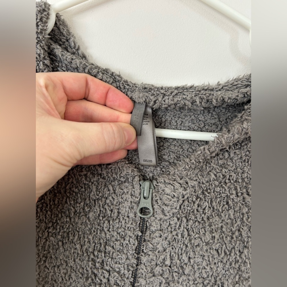 SKIMS Cozy Knit Zip Up Hoodie XXS/XS - Picture 4 of 5